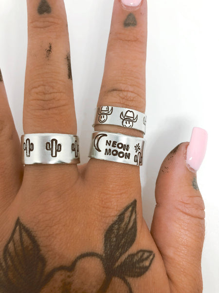Neon Moon Ring ~ In Store