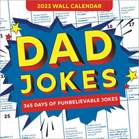 2023 Dad Jokes Wall Calendar
