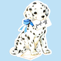 'F' Off Dog Sticker