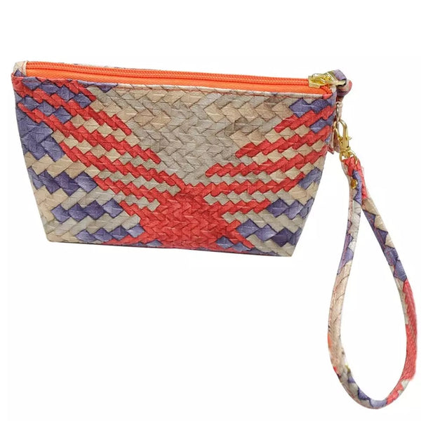 Orange Woven Essental Oil Bag
