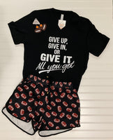 Friday Night Lights Drawstring Shorts