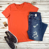 MARKDOWN ~ Olivia Tee - Orange ~ In store
