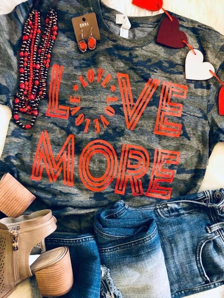 Love More Tee ~ In Store