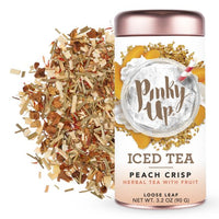 Peach Crisp Loose Leaf Iced Tea Tins