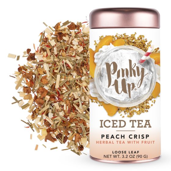 Peach Crisp Loose Leaf Iced Tea Tins