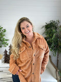 Fleece Shacket ~ In Store