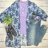 MARKDOWN ~ Kimono - Navy Tie Dye ~ In Store
