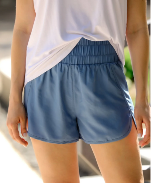 Finish Line Active Wear Shorts ~ Blue