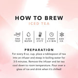 Peach Crisp Loose Leaf Iced Tea Tins